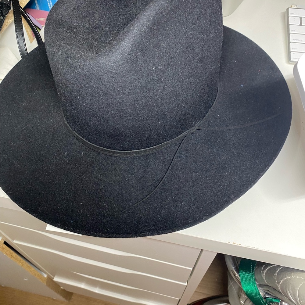 Lack of Color Classic Black Wide-Brim Hat
